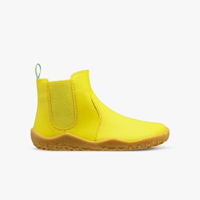 Vivobarefoot Kids' Fulham Rubber II Sneakers Yellow | Vivobarefoot JFO571264